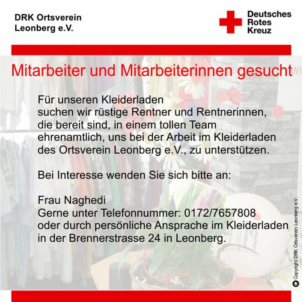 Werbung MA Kleiderladen